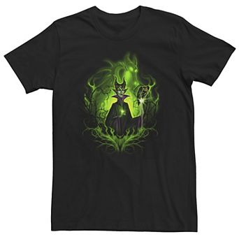 Big & Tall Disney Sleeping Beauty Dark Detailed Maleficent Tee