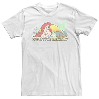Big & Tall Disney Little Mermaid Ariel Sunset Tee