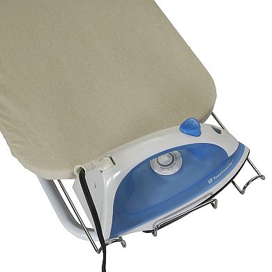 Household Essentials Tabletop Ironing Board with Iron Rest