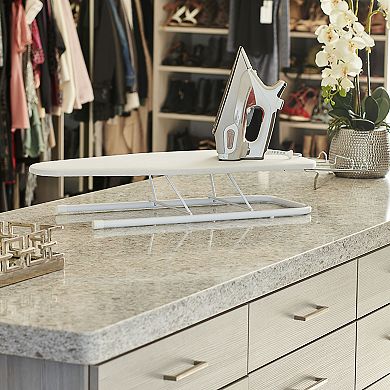 Household Essentials Tabletop Ironing Board with Iron Rest