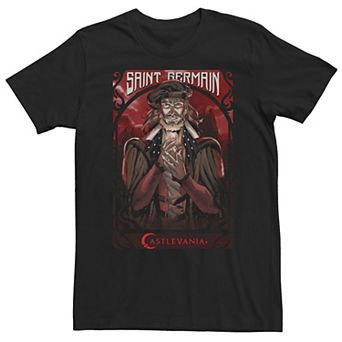 Big & Tall Castlevania Saint Germain Portrait Tee