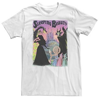 Big & Tall Disney Sleeping Beauty Aurora Maleficent Poster Tee