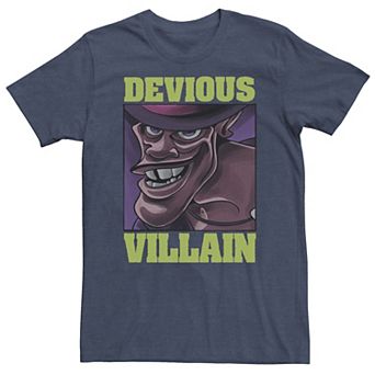 Big & Tall Disney The Princess & The Frog Facilier Devious Villain Tee