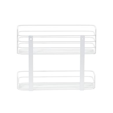 Household Essentials 2-Tier Door Mount Cabinet Organizer