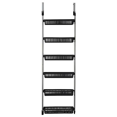 Household Essentials 6-Basket Over-the-Door Storage Rack