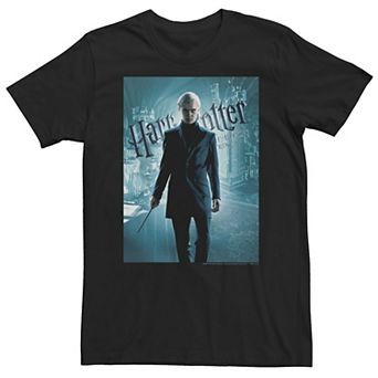 Big & Tall Harry Potter Half-Blood Prince Draco Malfoy Character Poster Tee