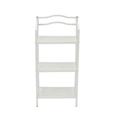 Household Essentials 3-Shelf Storage Rack Free-Standing