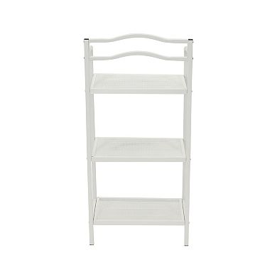 Household Essentials 3-Shelf Storage Rack Free-Standing