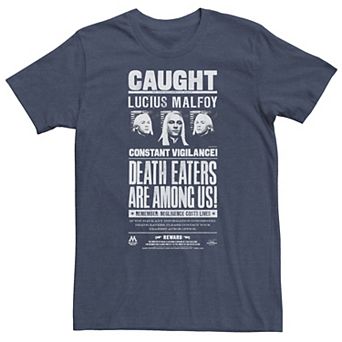 Big & Tall Harry Potter Lucius Malfoy Caught Poster Tee