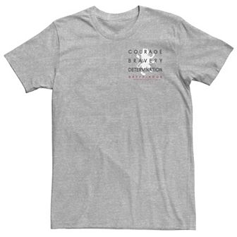 Big & Tall Harry Potter Gryffindor Courage Pocket Text Tee