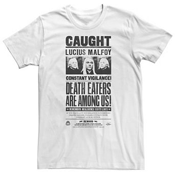 Big & Tall Harry Potter Lucius Malfoy Caught Poster Tee