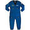 Boys 4-12 NASA Zip-Up One-Piece Union Suit Pajamas