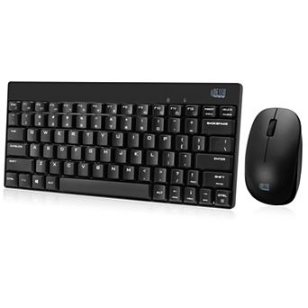 Adesso WKB-1100CB Wireless Spill Resistant Mini Keyboard & Mouse Combo