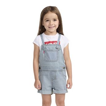 Baby & Toddler Girls Levi's Tie Strap Shortalls