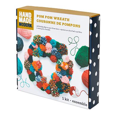 Made Modern DIY Pom Pom Wreath Kit