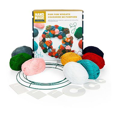 Made Modern DIY Pom Pom Wreath Kit