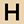 Gold Tone H