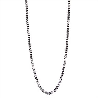 Two Tone Stainless Steel Franco Chain Necklace