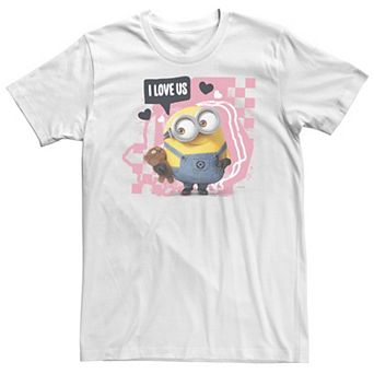 Big & Tall Despicable Me Minions Valentine's Day I Love Us Tee