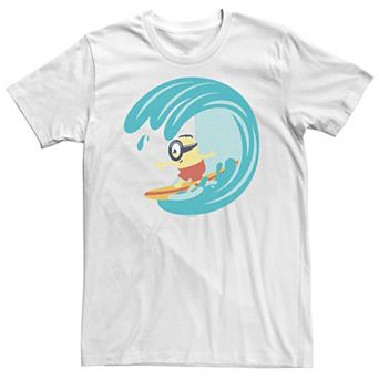 Big & Tall Despicable Me Minions Surfs Up Tidal Wave Tee