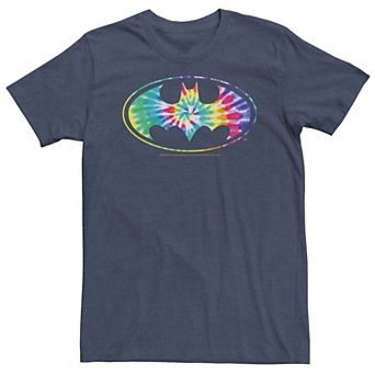 Big & Tall DC Comics Batman Tie-Dye Logo Tee