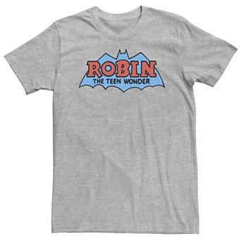 Big & Tall DC Comics Robin The Teen Wonder Classic Logo Tee