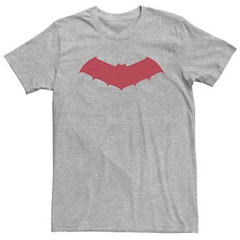 Big & Tall DC Comics Batman Red Chest Logo Tee
