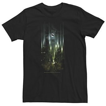 Big & Tall DC Comics Batman Street Lights Poster Tee