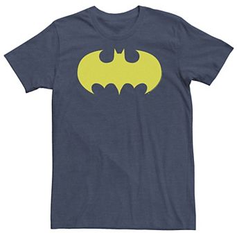 Big & Tall DC Comics Batman Solid Chest Logo Tee