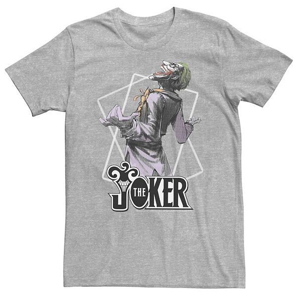 Big & Tall DC Comics Batman Joker Laughing Maniac Tee