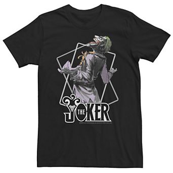 Big & Tall DC Comics Batman Joker Laughing Maniac Tee