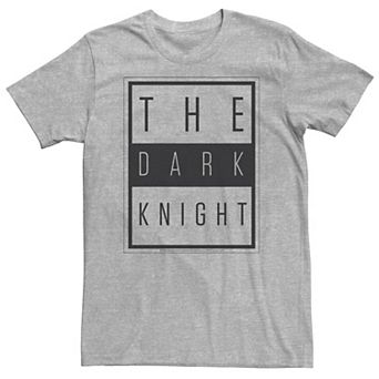 Big & Tall DC Comics Batman The Dark Knight Block Poster Tee