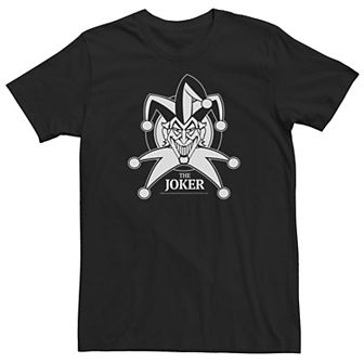 Big & Tall DC Comics Batman The Joker Smiling Classic Poster Tee