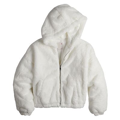Fuzzy jacket kohls sale