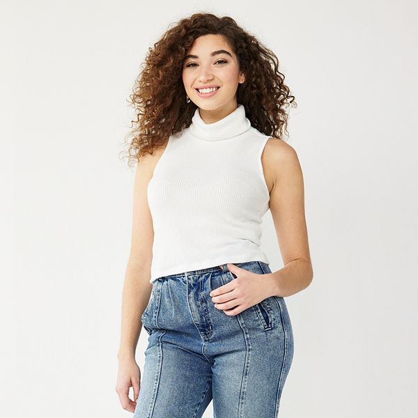 Kohls sleeveless mock clearance turtleneck