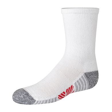 Hanes Ultimate 10-Pack Double Tough Boys' Crew Socks