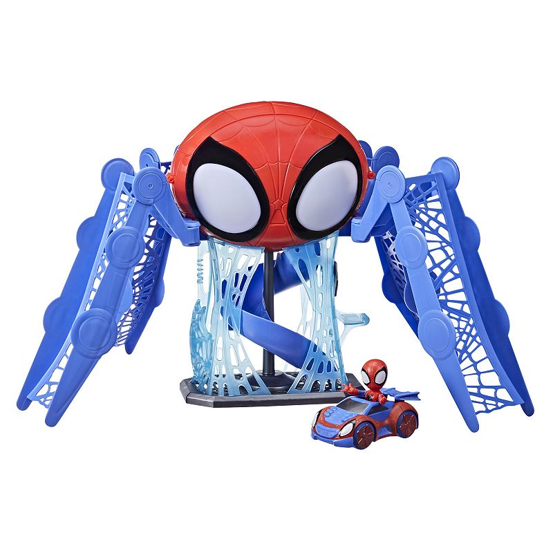 Spidey and His Amazing Friends Web-Quarters Playset by Hasbro, Multicolor