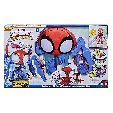 Spidey and His Amazing Friends Web-Quarters Playset by Hasbro