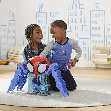 Spidey and His Amazing Friends Web-Quarters Playset by Hasbro