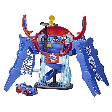 Spidey and His Amazing Friends Web-Quarters Playset by Hasbro