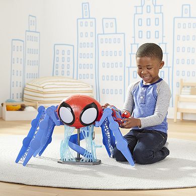 Spidey and His Amazing Friends Web-Quarters Playset by Hasbro