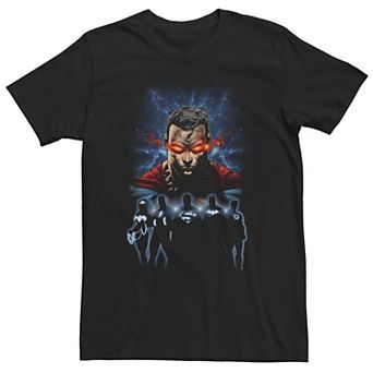 Big & Tall DC Comics Justice League Superman Heat Vision Tee