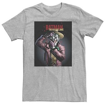 Big & Tall DC Comics Batman Joker "The Killing Joke" Full Color Portrait Tee