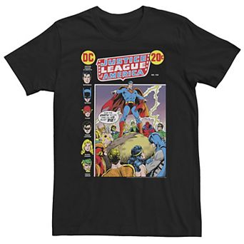 Big & Tall DC Comics Justice League Of America #102 Comic Tee
