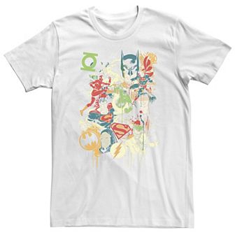 Big & Tall DC Comics Justice League Mashup Tee