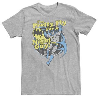 Big & Tall DC Comics Batman "I'm Pretty Fly For A Night Guy!" Tee