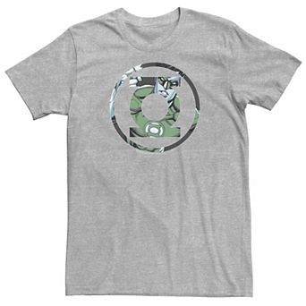 Big & Tall DC Comics Green Lantern Face Logo Tee