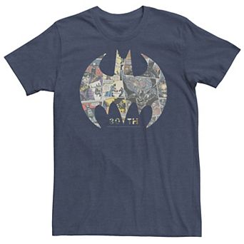 Big & Tall DC Comics Batman Comic Cover Logo Tee