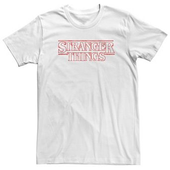 Big & Tall Netflix Stranger Things Neon Logo Tee