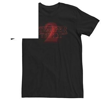Big & Tall Netflix Stranger Things 2 Dark Logo Tee